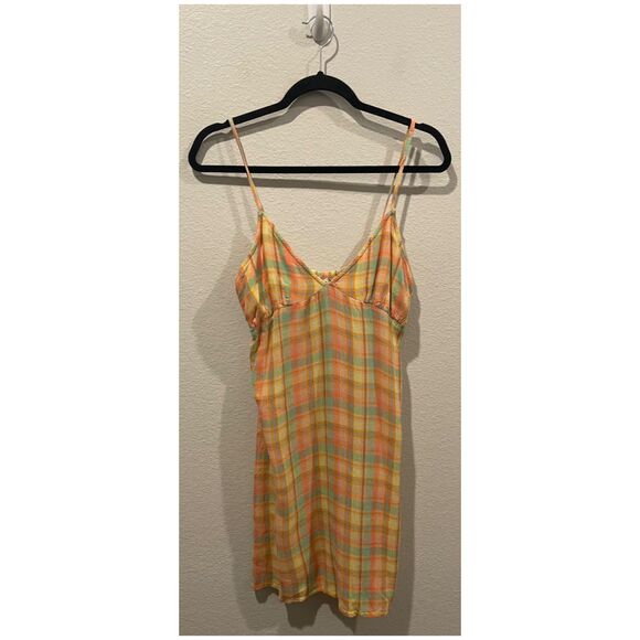 BILLABONG Just Add Sun Spaghetti Straps Mini Slip Dress - Picture 2 of 4